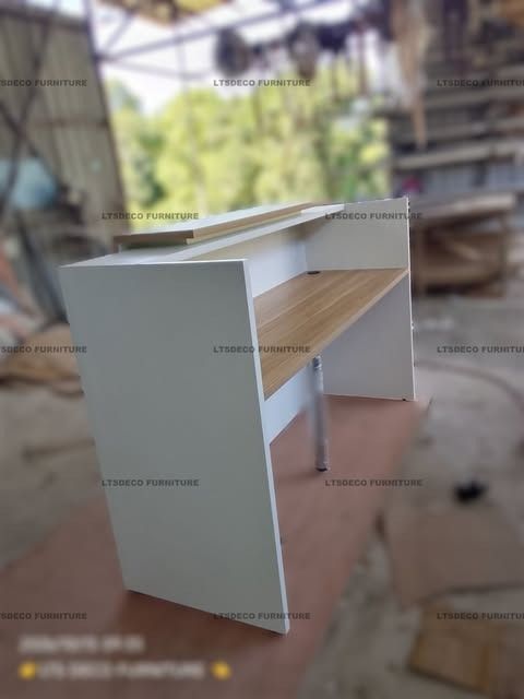 RECEPTION TABLE OFFICE PARTITION OFFICE FURNITURE, Furniture & Home ...