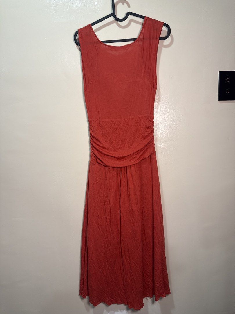 red orange dress (Category: Dresses) located in Quezon City. Submitted by fashionifywardrobe8899 (Listing ID 1470732880, Image 2). Description: .