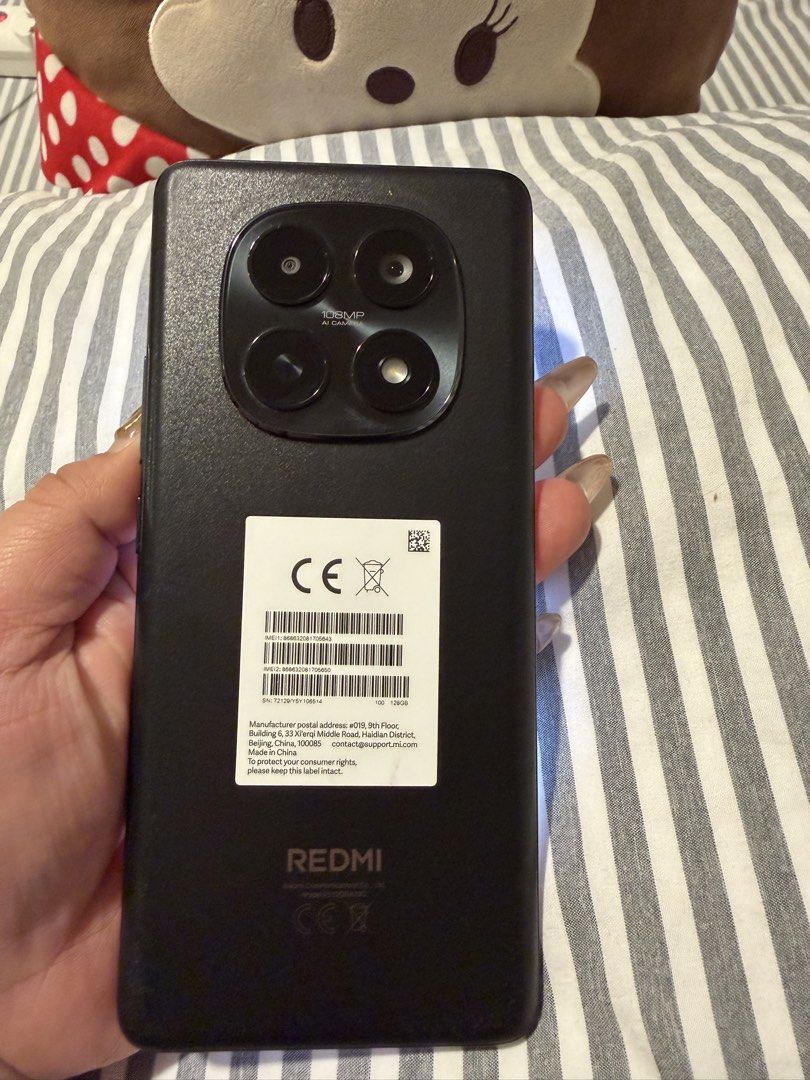 Redmi Note 15 (Category: Android Others) located in Manila. Submitted by francinedee (Listing ID 1470718741, Image 3). Description: Spare Phone only, ginamit lng for photos & payment. ni hindi nalagyan ng kahit anong account 7.5k Fix na po (goods po ito walang sakit sa ulo) NO ISSUE, 5 MONTHS OLD. NO CRACK SA EDGE, May screen protector. Original Charger included. NO BOX UNIT & CHARGER ONLY. GOOD AS NEW. LAS PIÑAS LOCATION - SM Sucat Only meet up 