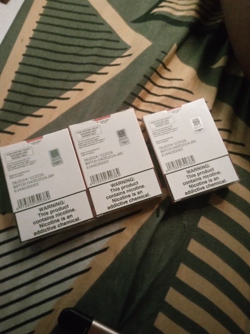 relx pods (Category: Everything Else Others) located in Manila. Submitted by mjfinds.ph (Listing ID 1470685363, Image 2). Description: 500 each box. 3pcs per box.