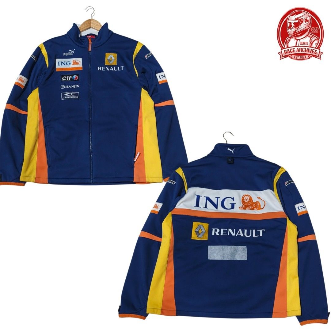 RENAULT F1 PUMA ING TEAM SOFTSHELL JACKET (Category: Coats, Jackets and Outerwear) located in Subic. Submitted by racearchives_jep (Listing ID 1470575868, Image 1). Description: 22x29.