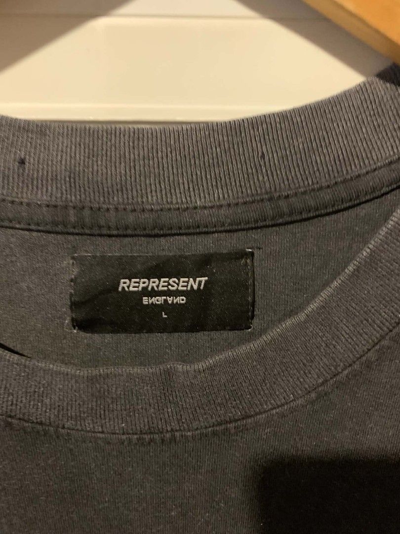 REPRESENT clo Thoroughbred Dog black wash over sized (Category: Activewear) located in Masinloc. Submitted by jackiemerryll (Listing ID 1470643493, Image 3). Description: pm for more details.