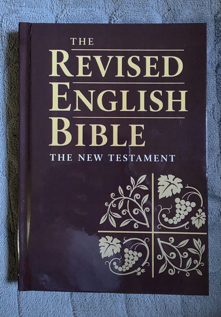 Revised English Bible - New Testament (REB-NT) (Category: Religion Books) located in Quezon City. Submitted by marklamsen (Listing ID 1469420381, Image 1). Description: For Sale - The Revised English Bible, The New Testament (REB-NT) In brand new maroon hardbound cover Ideal for use by ministerial/theological students Dimension: 8.5-inch tall by 6-inch wide and 0.75-inch thick For only Php 900 Price excludes shipping/delivery or pick up charges P