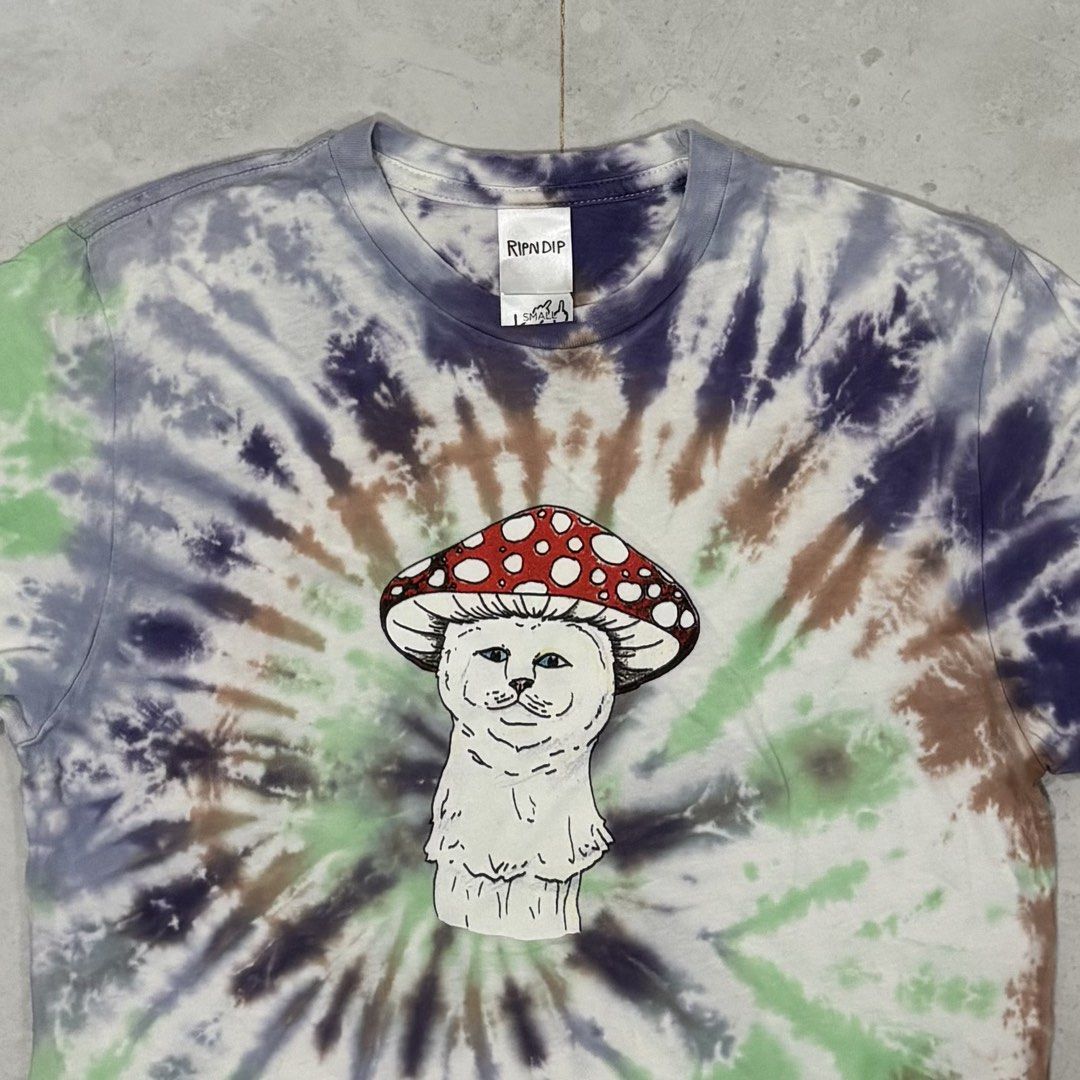 Ripndip nerm cap spiral dye shirt (Category: Tshirts & Polo Shirts ) located in Cebu City. Submitted by florianmiral28 (Listing ID 1470588710, Image 2). Description: Ripndip nerm cap spiral dye shirt Excellent condition Small W 18 L 29.5.