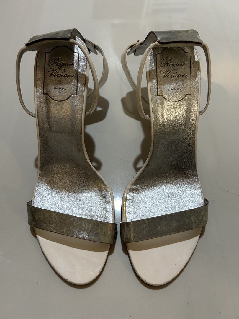 Roger Vivier Sandals EU 40 (Category: Heels) located in Makati City. Submitted by miss.manolos.closet (Listing ID 1470561821, Image 2). Description: I can send you when worn upon request, but disclaimer, my foot is not the best model for this lol. This is a nice shoe though. .