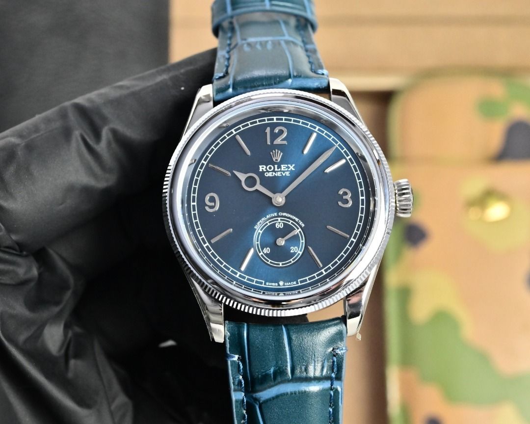 Rolex 1908 Dress Watch Multiple Dial Colors Available (Category: Luxury Watches) located in Mandaluyong City. Submitted by grandfalcon-10f0a8 (Listing ID 1470686808, Image 2). Description: Rolex Cellini two-and-a-half-hand Rolex Eternal 1908 model m52508-0006 small seconds watch WN2 watch size: 39×11mm, featuring an exclusively customized automatic mechanical movement, precise and stable timekeeping, paired with Italian calf leather, double-fold 