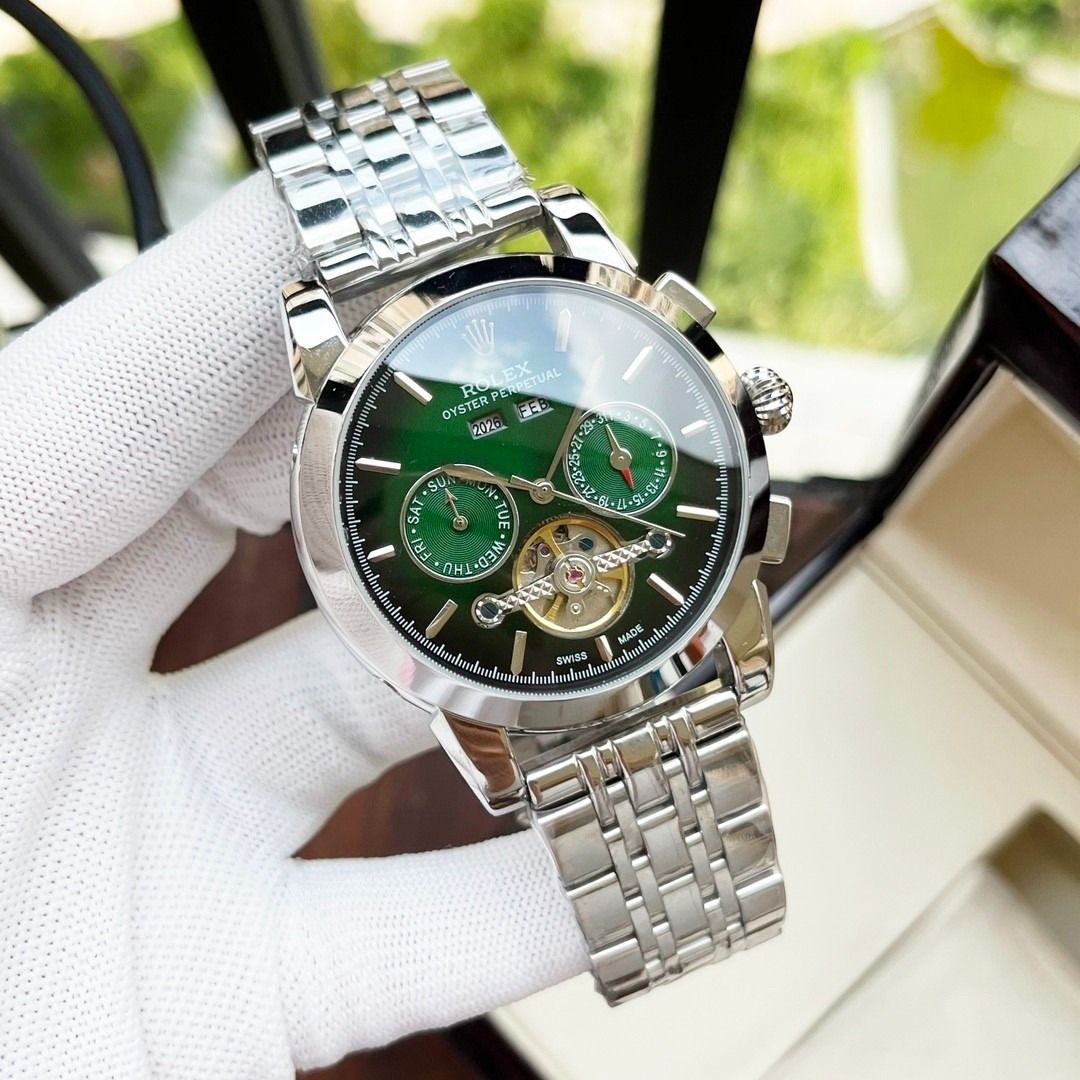 Rolex Oyster Perpetual Automatic Watch Multiple Colors Available (Category: Luxury Watches) located in Makati City. Submitted by keenstar-c35f66 (Listing ID 1470687555, Image 3). Description: 【Fashion Classic, Elegant and Exquisite】Rolex Men's Watch, Automatic Mechanical Movement, Mineral Crystal, 316L Stainless Steel Case, Stainless Steel Bracelet, Simple and Dignified, Essential for Business. Dimensions: Diameter 42mm, Thickness 12mm In stock (