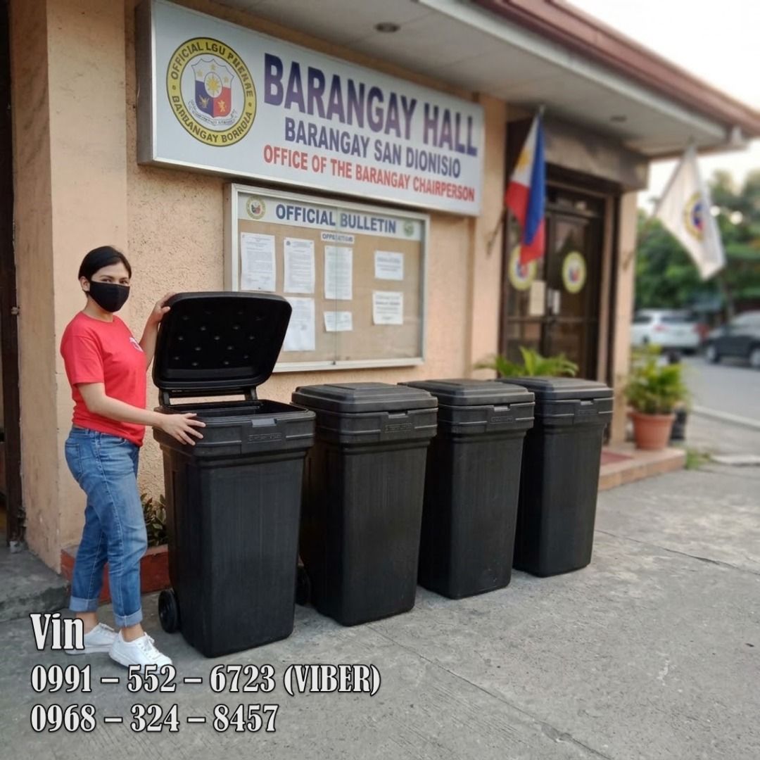 roller king 250 liters (Category: Waste Bins & Bags) located in Bacoor. Submitted by zx400rr (Listing ID 1470559702, Image 1). Description: ROLLER KING TRASH BIN 250L and 150L wheeled outdoor trash bin heavy duty industrial trash bin WE ALSO HAVE > PPE SUPPLIES > COOLER BOX > ROAD BARRICADE For inquiries: 0991 552 6723 0968 324 8457 0933 855 9510 0956 702 8557 Landline: Pldt 046 416-39-20 Head office: Nazareno 10 Trading #12 Tirona Hi-way , Mabol