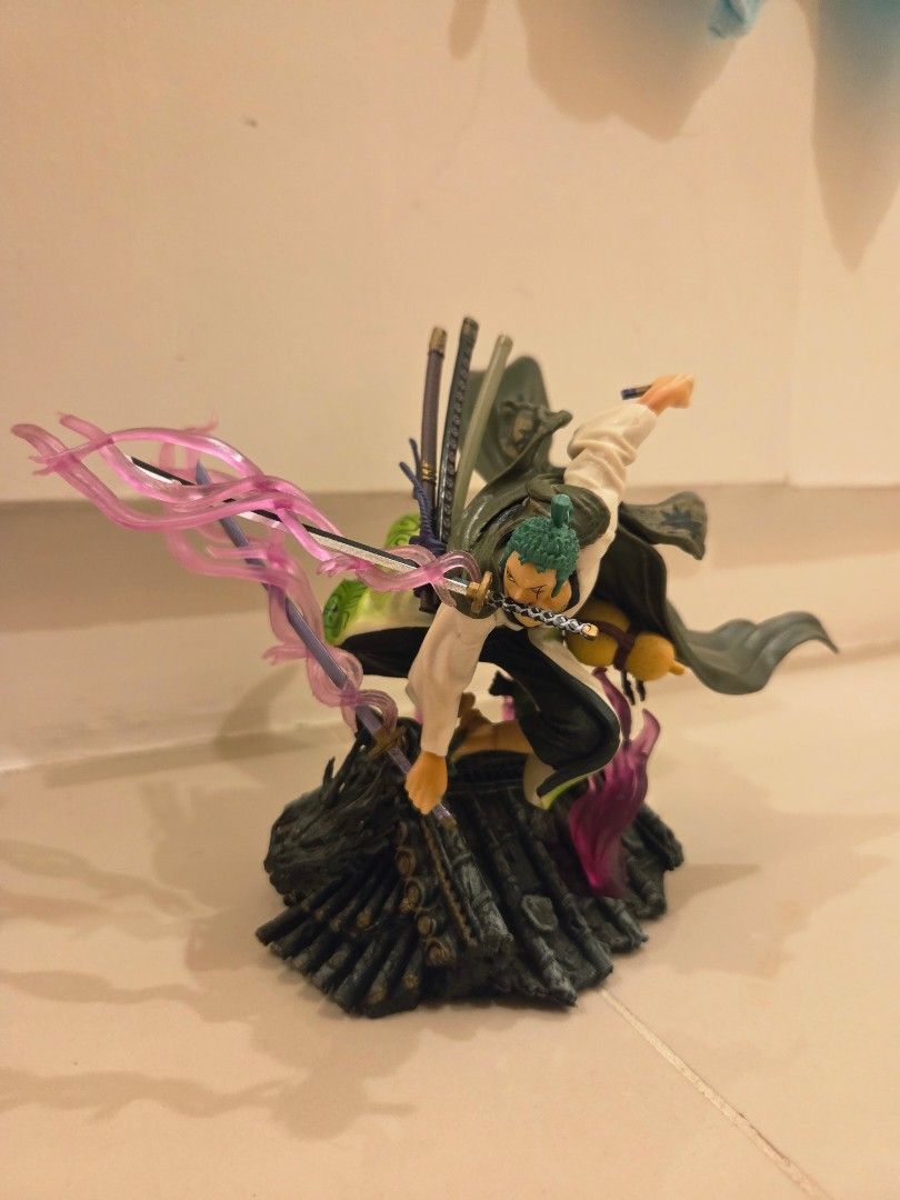 Roronoa Zoro Anime Figurine Bootleg No Box (Category: Figurines & Statues) located in Rizal. Submitted by unisss999 (Listing ID 1470667942, Image 1). Description: No Box Broken sword (2nd Picture).