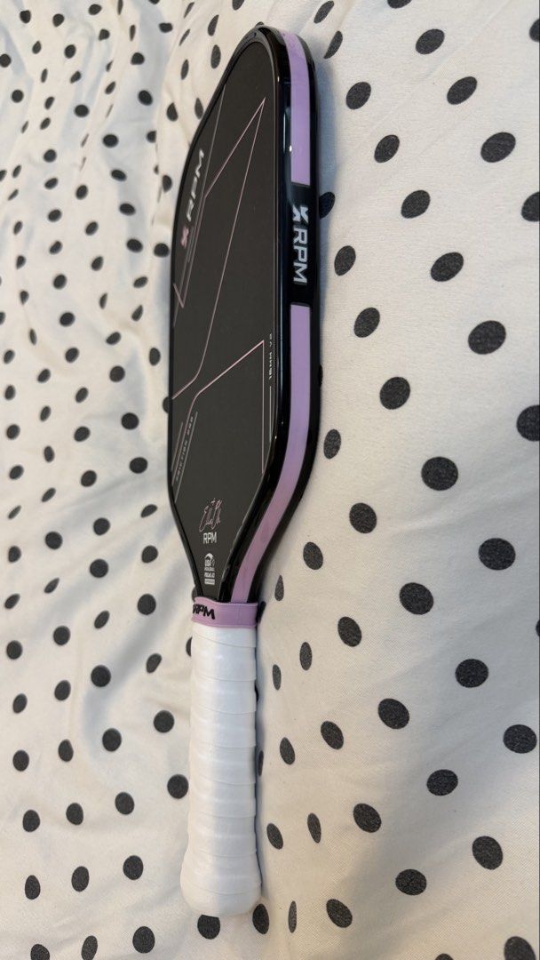 RPM V2 ELLA OH (16mm) (Category: Racket and Ball Sports) located in Pasig City. Submitted by preloved_beauty_finds (Listing ID 1470742352, Image 2). Description: RFS: Paddle rotation ✨NO ISSUE 📍Cainta, Rizal.