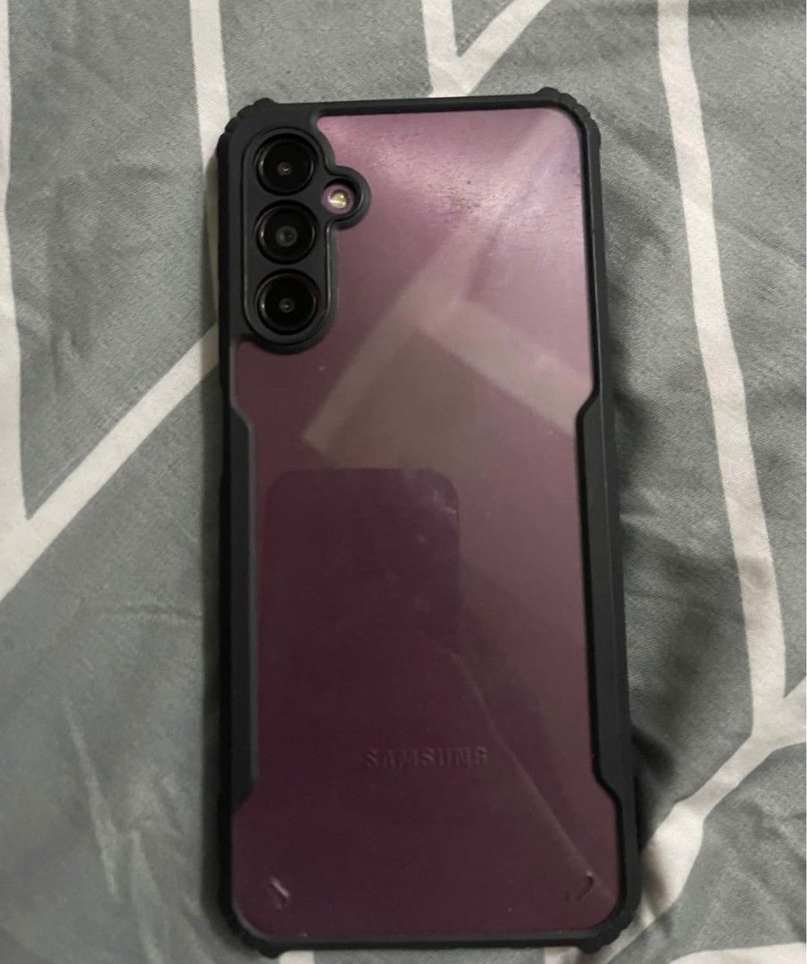 RUSH FOR SALE SAMSUNG A14 5G (Category: Samsung) located in San Pedro. Submitted by kn.accessories797 (Listing ID 1470742666, Image 2). Description: Samsung A14 5g 128 gb Finger print Face ID Smooth No issue With tempered glass and Box.