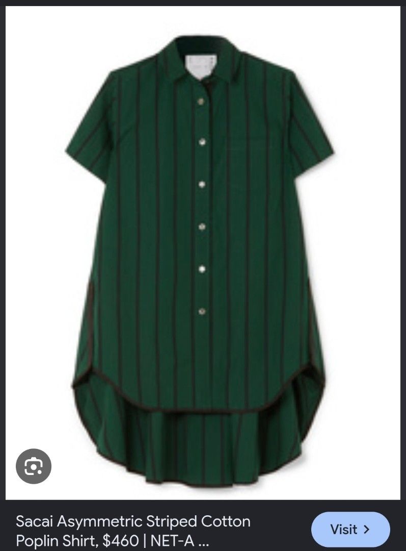 Sacai assymetrical top (Category: Luxury Apparel) located in Binalbagan. Submitted by Kristoffer_Arguelles (Listing ID 1470587591, Image 1). Description: brand new condition 10/10 Walang ka issue issue .