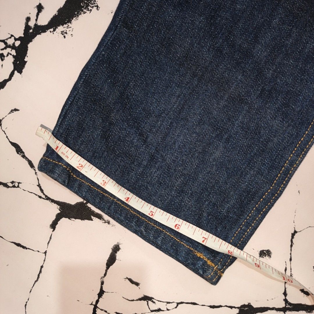 SALVAGE (Category: Jeans) located in Cebu City. Submitted by papart1993 (Listing ID 1470558887, Image 3). Description: SALVAGE MARY JANE INDIGO RAW FABRIC AS NEW SIZE 29 FITS 30-31 DETS POSTED 📩 .