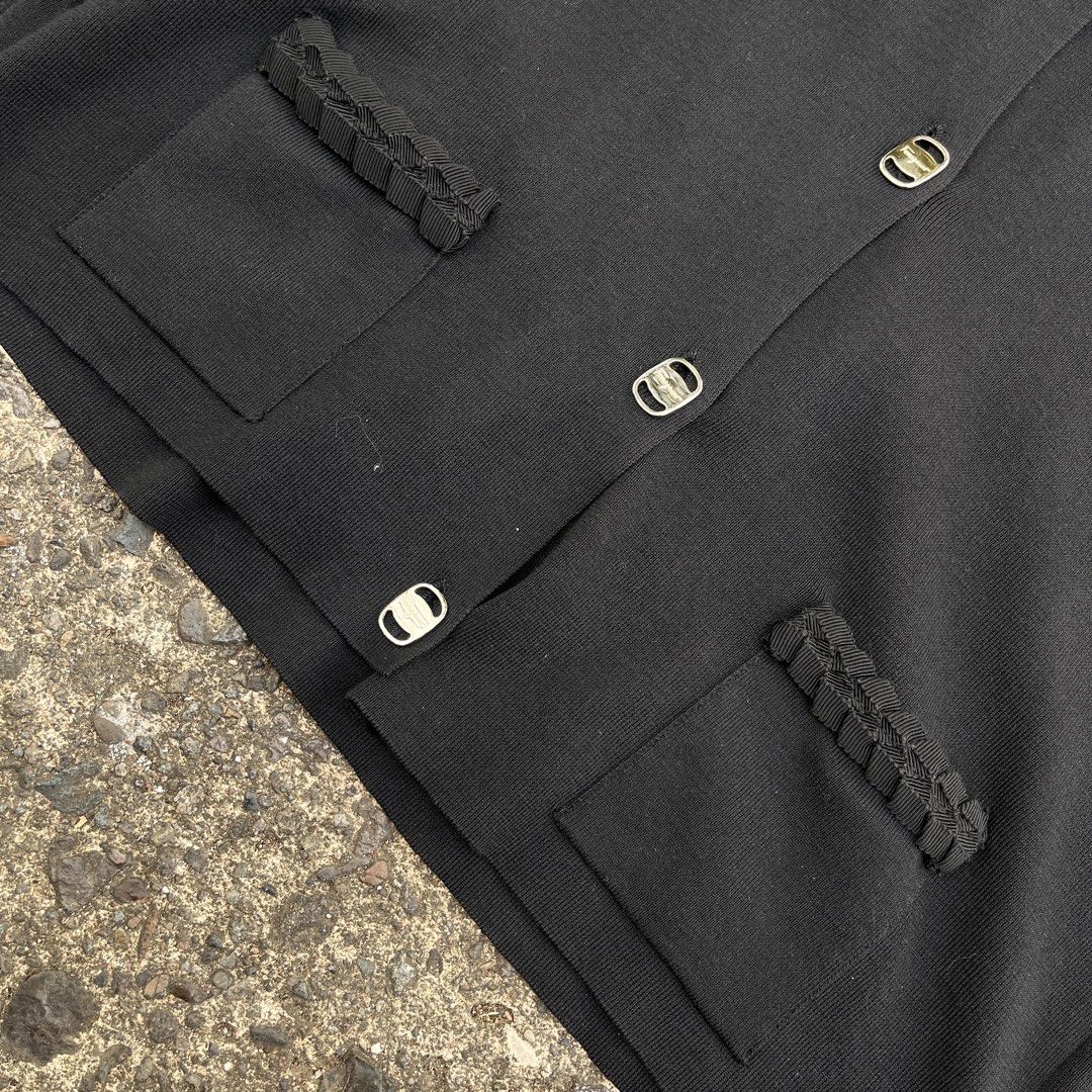 Salvatore ferragamo Cardigan (Category: Coats, Jackets and Outerwear) located in Manila. Submitted by thrift-thrift00 (Listing ID 1470600896, Image 3). Description: Salvatore Ferragamo Cardigan Authentic! Excellent Condition Actual Dimes Width: 21" Length: 24" Marikina City📍.
