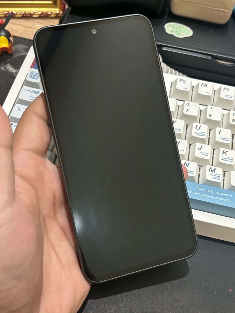 SAMSUNG A37 128gb (Category: Samsung) located in Cavite. Submitted by acerver (Listing ID 1470668983, Image 2). Description: 📱 SAMSUNG GALAXY A37 5G – 8GB RAM / 128GB STORAGE ✨ Sleek design, premium look, and reliable performance ✅ Model:Samsung Galaxy A37 5G ✅ RAM: 8GB ✅ Storage: 128GB ✅ Connectivity:5G\NFC ✅ Design:Stylish and premium finish 📦 Package includes: - Samsung Galaxy A37 5G - Original box and cord - Phone cases Mild sign of usage; 
