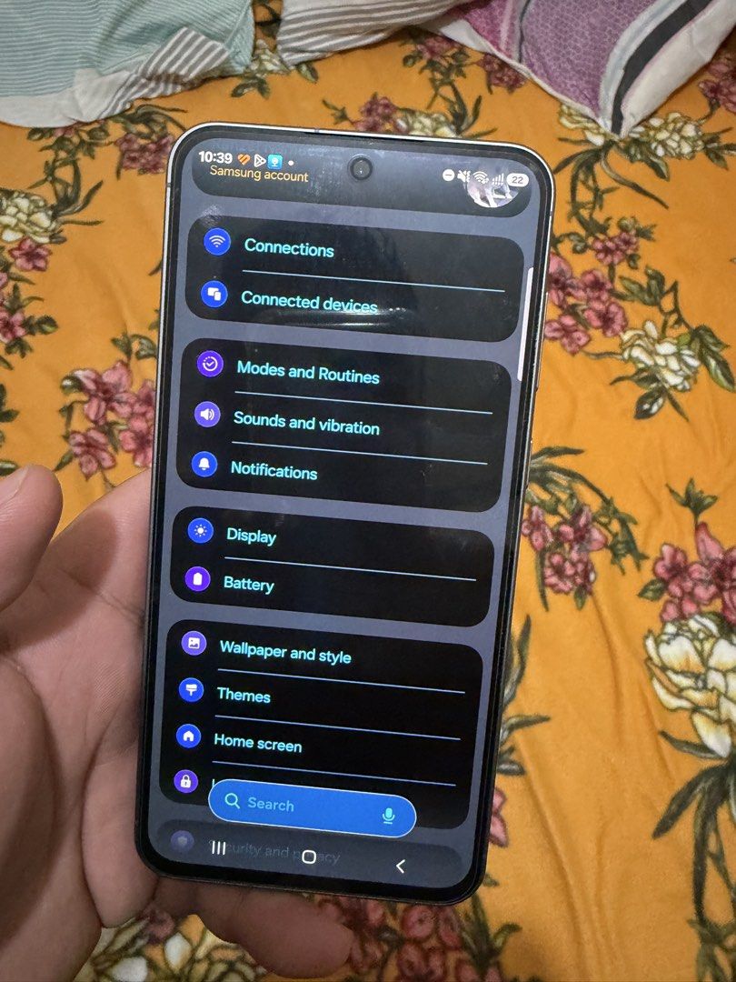 Samsung A56 8/256 5G black (Category: Samsung) located in Malabon City. Submitted by ranzohl (Listing ID 1470611333, Image 2). Description: Bought February 2026 In good condition Test to sawa - no issue Unit only. Pickup malolos/hagonoy bulacan.