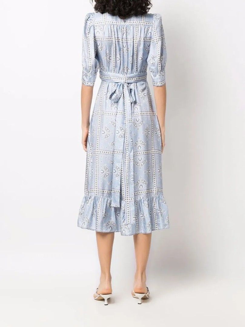 Sandro Wrap Dress in Sky Blue (Category: Dresses) located in Pagudpud. Submitted by altheacee063978 (Listing ID 1470568909, Image 3). Description: .