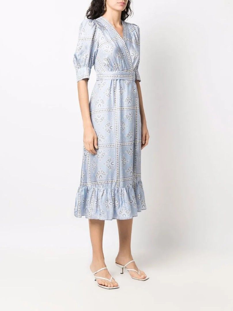 Sandro Wrap Dress in Sky Blue (Category: Dresses) located in Pagudpud. Submitted by altheacee063978 (Listing ID 1470568909, Image 2). Description: .