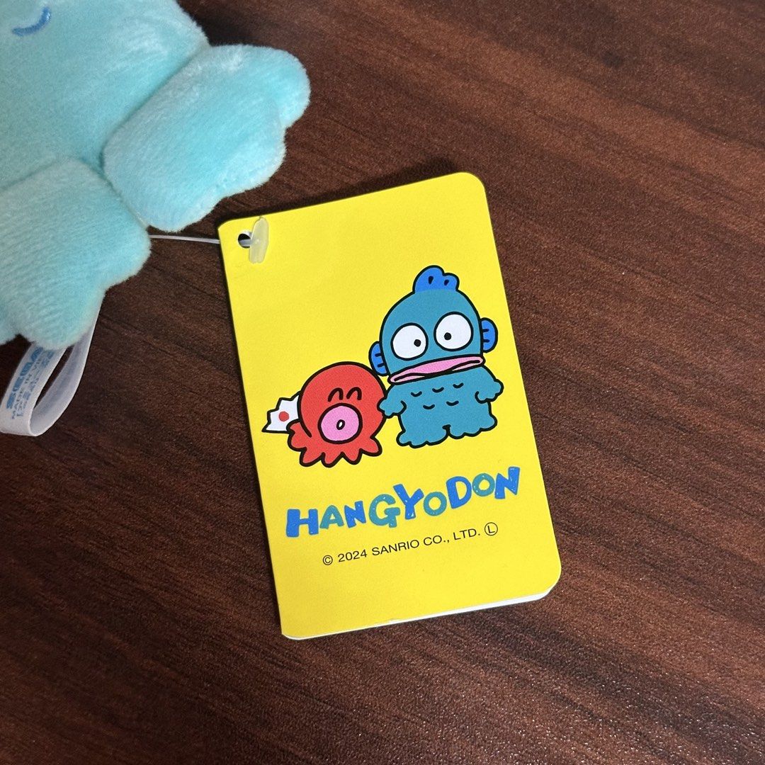 sanrio hangyodon hat with free plush (Category: Plushies & Soft Toys) located in Davao. Submitted by 183cmbread (Listing ID 1470575456, Image 2). Description: hangyodon hat with free plush ₱400 + sf please check photos before buying! pay within 24 hrs. can do 1 week reservation with 50% non-refundable dp. location: davao city mop: gcash/maribank mod: direct j&t only (₱79 sf if to luzon).