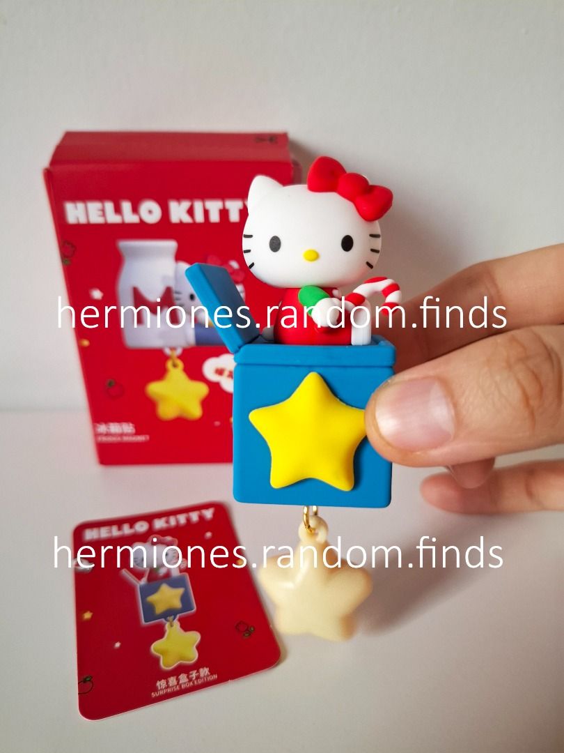 Sanrio Hello Kitty Retro Restaurant Glowing Refrigerator Magnet Series ...