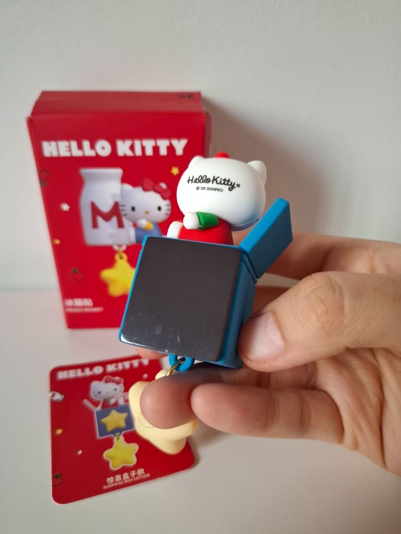 Sanrio Hello Kitty Retro Restaurant Glowing Refrigerator Magnet Series ...