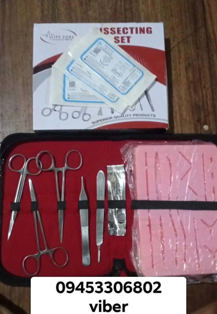 Sature practice kit 14pcs (Category: Medical Supplies & Tools) located in Manila. Submitted by abeguel216 (Listing ID 1470613468, Image 1). Description: Sameday delivery Brandnew 14 pcs per 1 kit Heavy duty and high quality Cash on delivery Gcash payment Bank transfer Pick up.