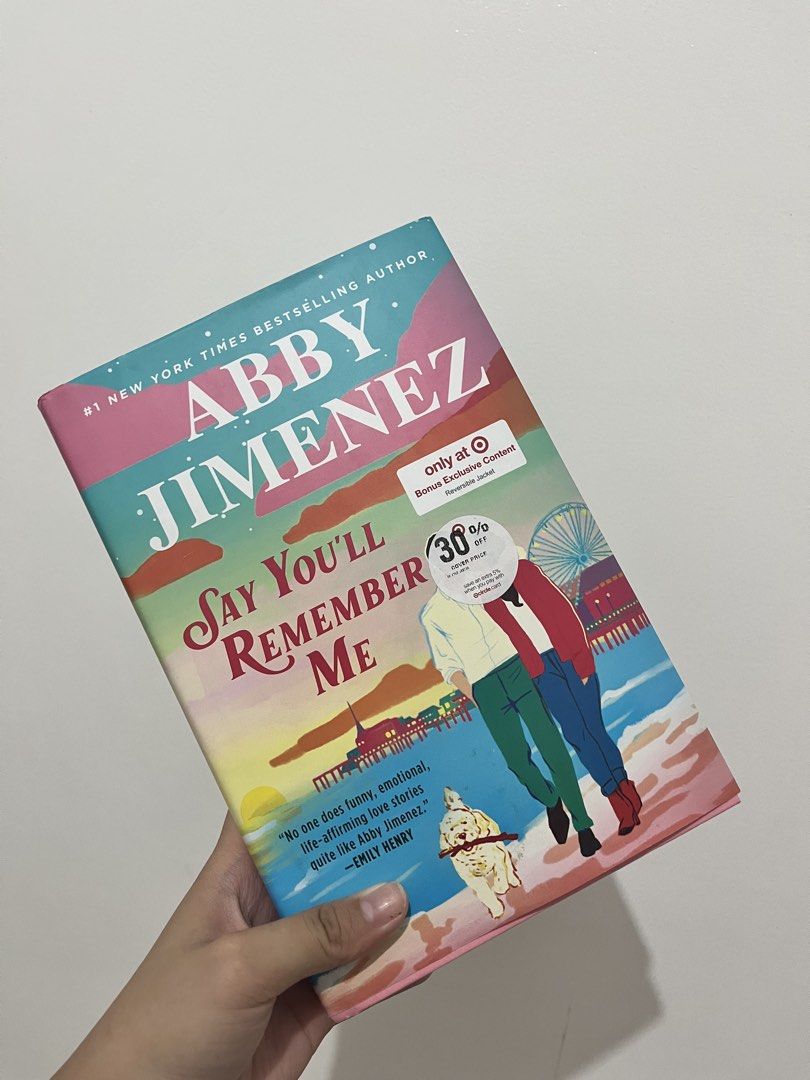 Say You’ll Remember Me by Abby Jimenez (Category: Storybooks) located in Laoac. Submitted by bookwormclubpeeps (Listing ID 1470648546, Image 1). Description: AUNTHETIC ‼️ — contemporary romance — veterinarian x woman with a chronic illness — strangers to lovers — emotional slow-burn romance — heartfelt and bittersweet — learning to love despite uncertainty .