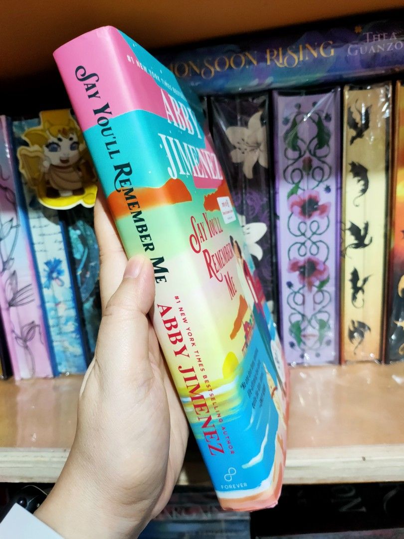 Say You'll Remember Me by Abby Jimenez HB (Category: Storybooks) located in Cebu City. Submitted by mybookaceshop (Listing ID 1470661487, Image 2). Description: 🌵Say You'll Remember Me by Abby Jimenez HB (new) -450 -with minimal flaw MOP: Cash/ COD for Cebu City buyers only/ Gcash/ BPI MOD: Lalamove/ Maxim / LBC /JNT/SCO for shipping only- buyer's risk (no insurance) Location: Cebu City #booksforsale #lfb #booktok.