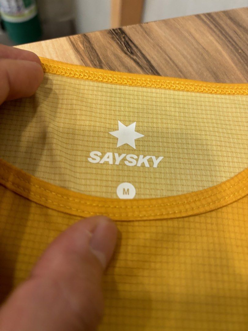 Saysky running shirt (Category: Tshirts & Polo Shirts ) located in Manila. Submitted by Caps4everyone (Listing ID 1470611805, Image 3). Description: For sale Size medium Price 1,500 Loc: caloocan Ship: lbc and lalamove Pm for sure buyer only.
