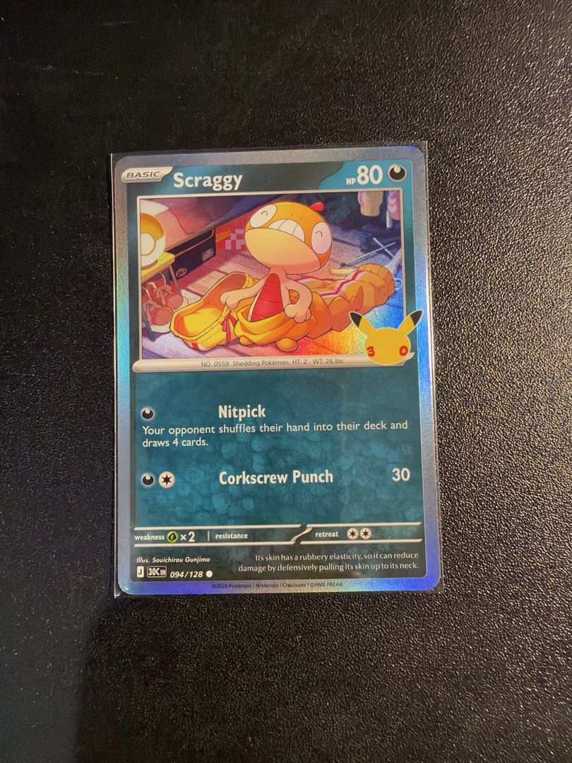 Scraggy 094/128 Common (Category: Raw Singles) located in Manila. Submitted by garagesalebykoda (Listing ID 1470648291, Image 1). Description: .
