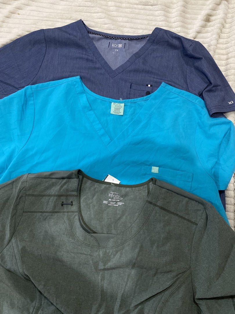 Scrub top womens 2xl (Category: Activewear) located in Tanza. Submitted by 9th.street.thrift (Listing ID 1470597662, Image 2). Description: Scrub top womens 2xl Good as new No issue All 2xl 25.5x28-29 3 for 500+sf fixed.
