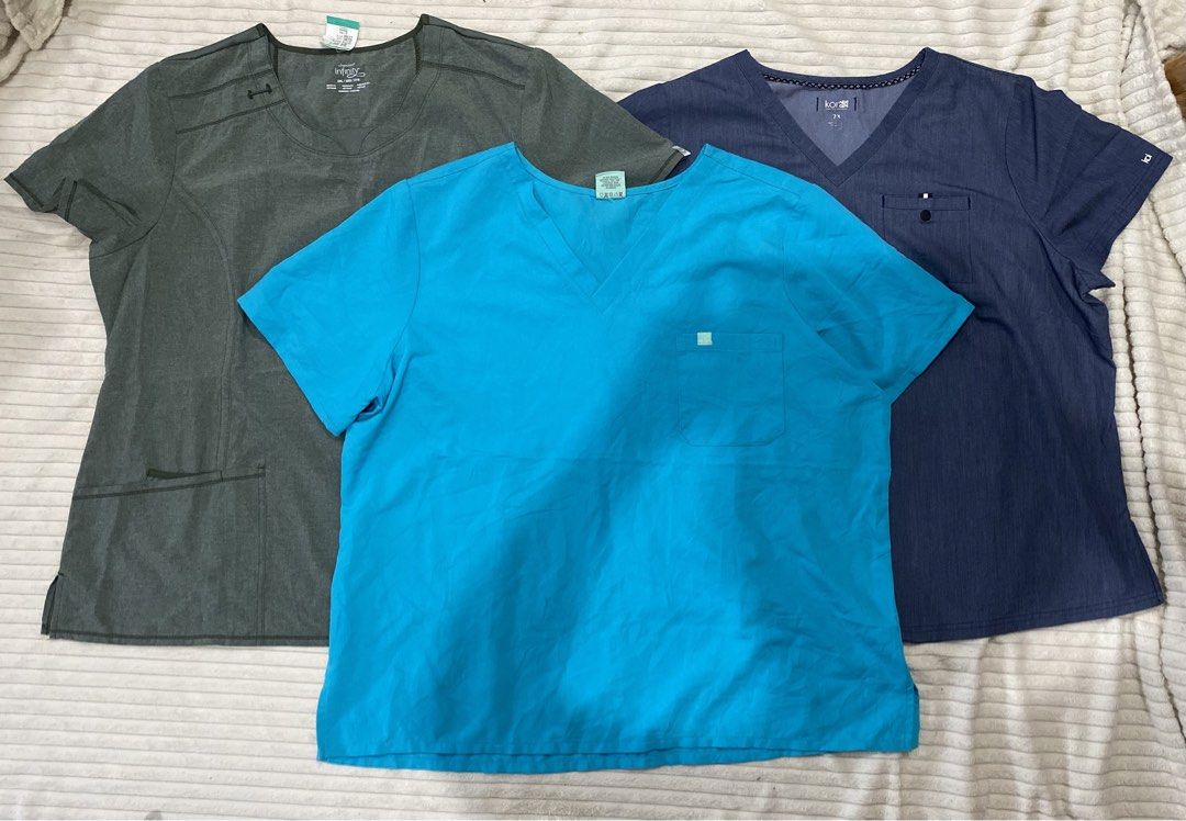Scrub top womens 2xl (Category: Activewear) located in Tanza. Submitted by 9th.street.thrift (Listing ID 1470597662, Image 1). Description: Scrub top womens 2xl Good as new No issue All 2xl 25.5x28-29 3 for 500+sf fixed.
