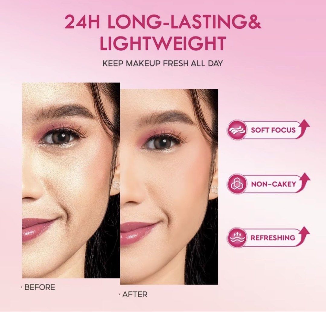 SEA MAKEUP setting spray & blurring powder (Category: Makeup) located in Taguig. Submitted by ella_cat01 (Listing ID 1470626696, Image 2). Description: orig price 600+ brand new, sealed, setting spray & blurring powder.