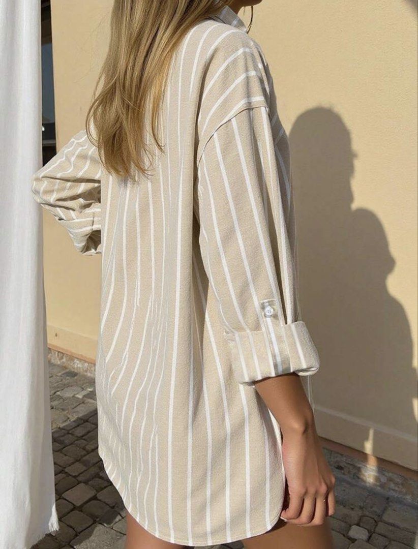 Shein longsleeves polo top (Category: Shirts) located in Cainta. Submitted by lovecalluengg (Listing ID 1470722583, Image 3). Description: Used once only.