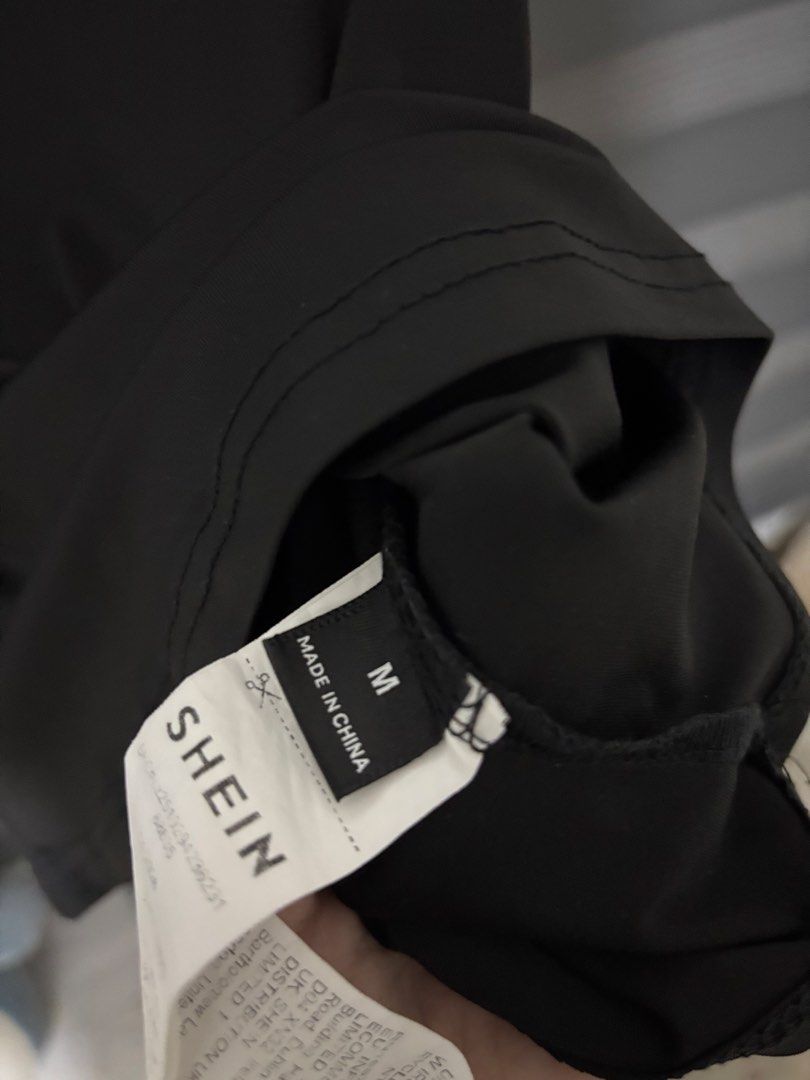 chinese style black top (Category: Sleeveless) located in Manila. Submitted by iyahpreloved_ (Listing ID 1470700356, Image 3). Description: size M used once.