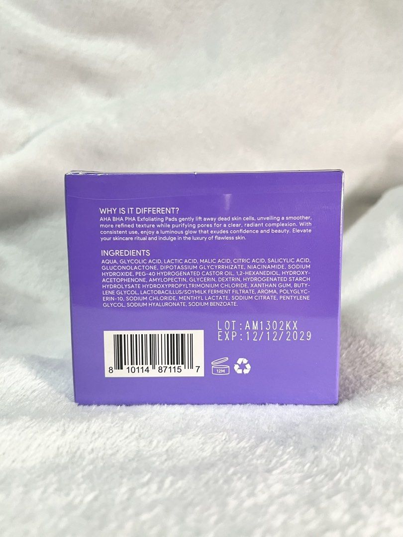 Skintific AHA BHA PHA Exfoliating pads (Category: Face Care) located in Valenzuela. Submitted by elicxxe (Listing ID 1470667828, Image 3). Description: for sale! brand new, authentic, & far from expiry. no to lowballers please. LAST PRICE POSTED ‼️ 📍Gen.T Valenzuela City 🚚 Lalamove | Tikt0k C0 MOP: Gcash | Maribank .