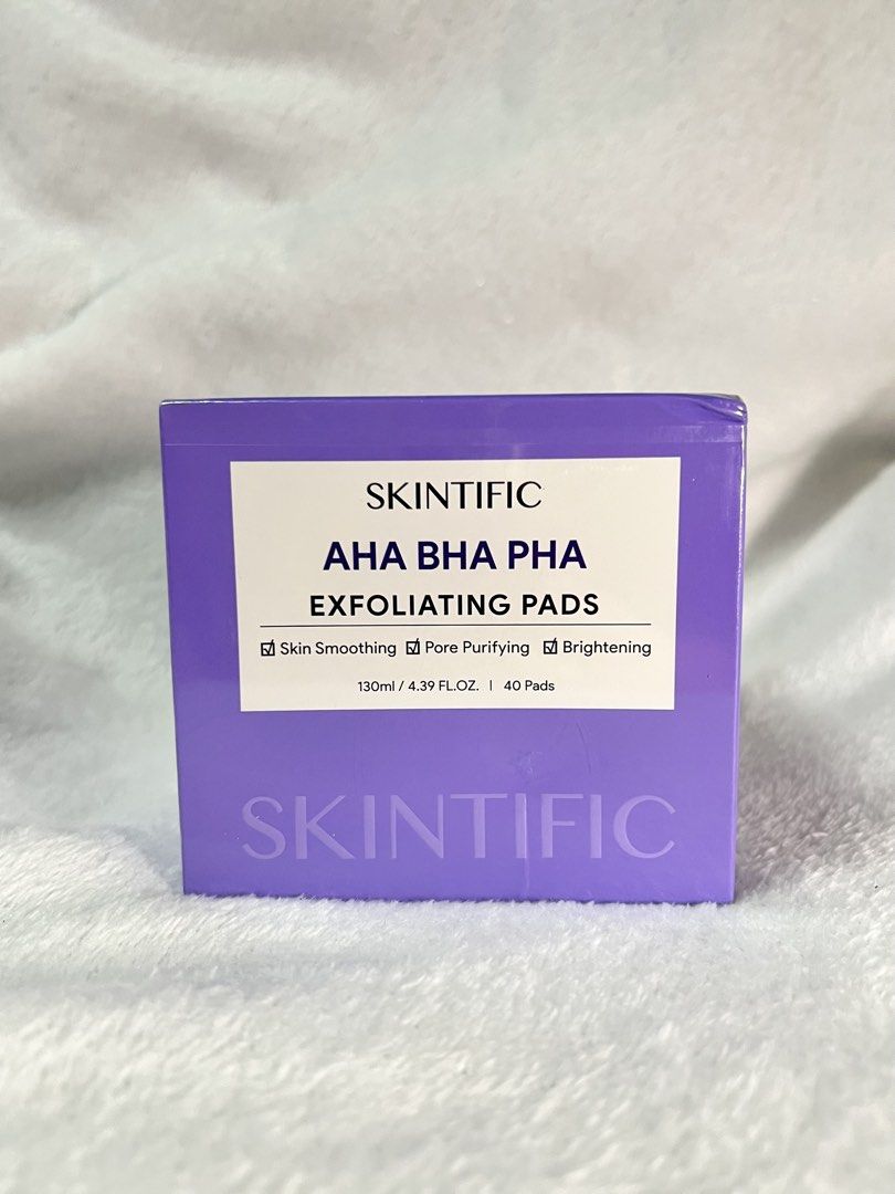 Skintific AHA BHA PHA Exfoliating pads (Category: Face Care) located in Valenzuela. Submitted by elicxxe (Listing ID 1470667828, Image 1). Description: for sale! brand new, authentic, & far from expiry. no to lowballers please. LAST PRICE POSTED ‼️ 📍Gen.T Valenzuela City 🚚 Lalamove | Tikt0k C0 MOP: Gcash | Maribank .