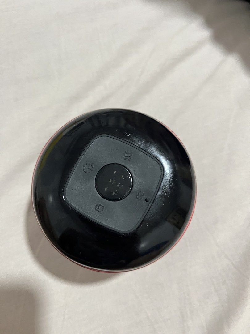 Smart Cupping Therapy Massager Red USB-C (Category: Massage Devices) located in Manila. Submitted by curated.clutter12 (Listing ID 1470608318, Image 2). Description: - Color: Red with a black top panel - Features: Adjustable power, heat, and suction levels with control buttons on top - Charging: USB-C port on the side (charges and works perfectly) - Design: Clear suction cup base featuring an internal massage head - Condition: Minor cosmetic wear