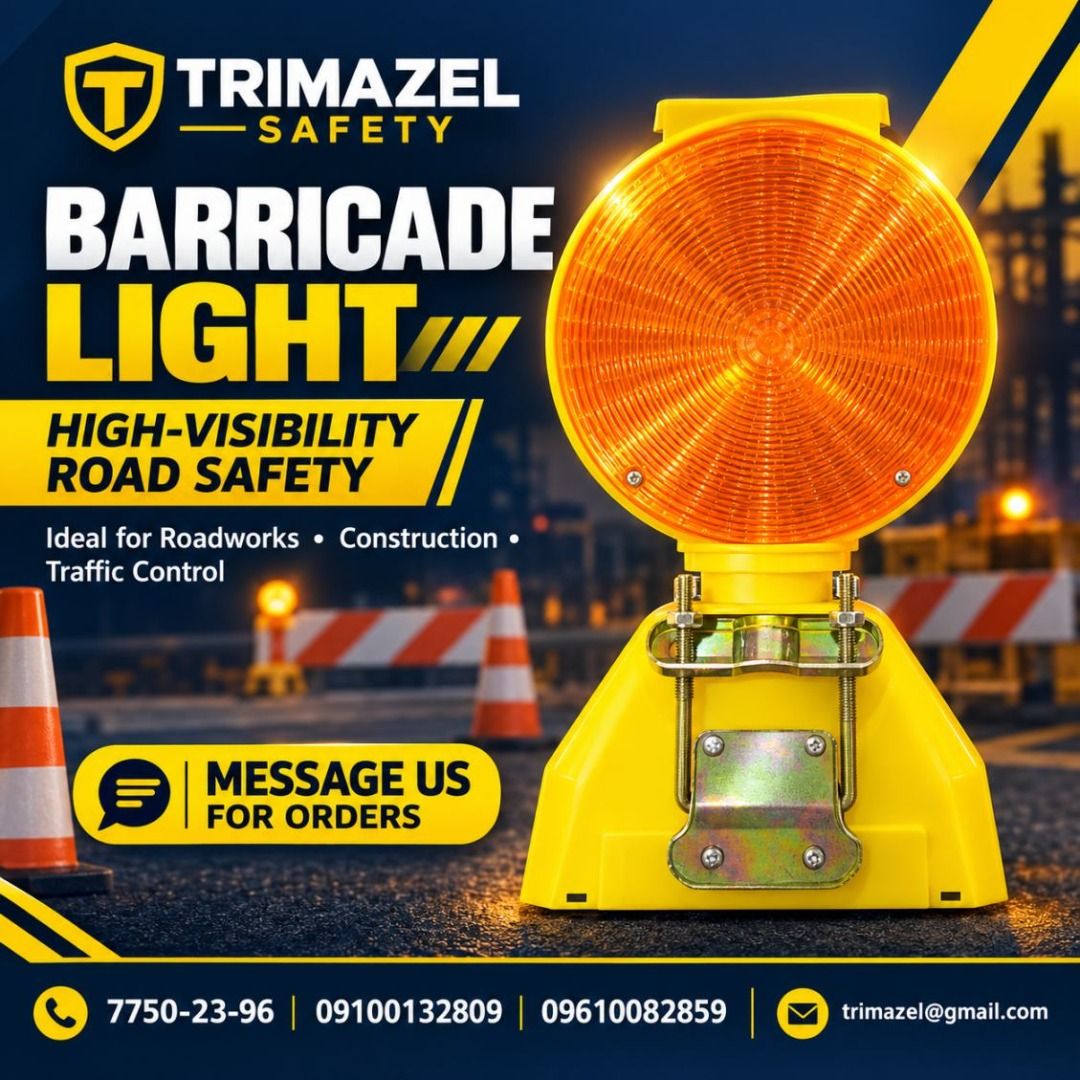 SOLAR BARRICADE LIGHT (Category: Looking For) located in Caloocan City. Submitted by bodega_sales27 (Listing ID 1470558854, Image 1). Description: 🚨 SOLAR BARRICADE LIGHT — BRIGHTER VISIBILITY, BETTER ROAD SAFETY! Improve nighttime visibility and traffic awareness with our Solar Barricade Light. Designed for outdoor safety applications, ideal for road works, construction sites, traffic control, parking areas, and restricted zones. ✅ Solar-powere