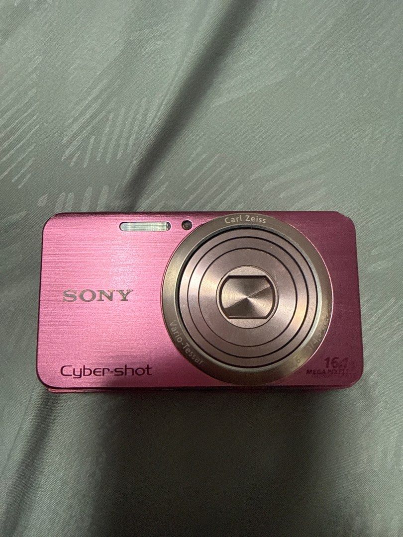 Sony Cyber-shot W630 Pink Digital Camera, Photography, Cameras on Carousell