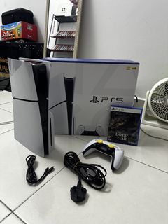 Sony PlayStation 5 Console with Controller, Video Gaming, Video Game ...