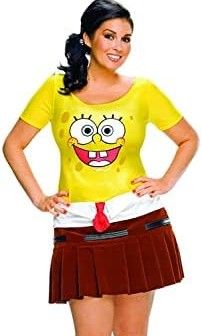 Spongebob skirt costume (Category: Activewear) located in Batangas. Submitted by yanaspreloved1 (Listing ID 1470724663, Image 1). Description: skirt only.