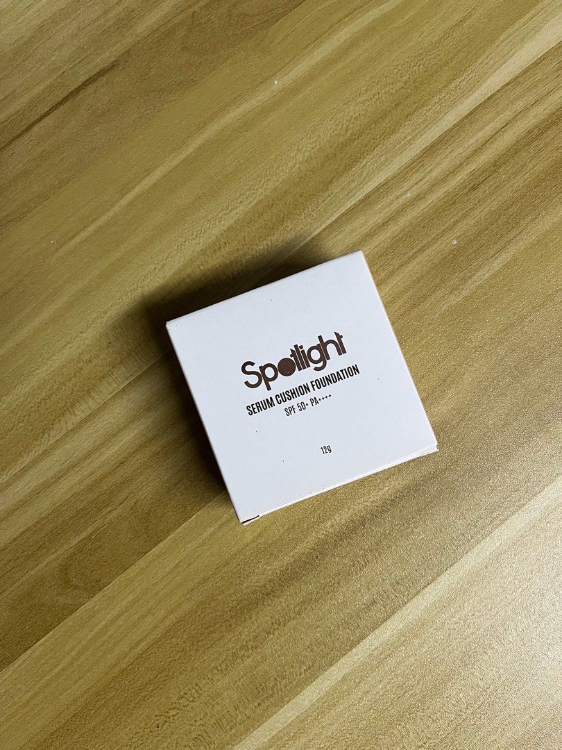 Spotlight Cosmetics Serum Cushion Foundation (Dewy Beige) (Category: Makeup) located in Makati City. Submitted by nichthings (Listing ID 1470584561, Image 1). Description: 💸 MOP: GCash/Maribank or Bank Transfer 📦 MOD: J&T / Lalamove 📍 Location: Palanan, Makati/ Near Vito Cruz Lrt .