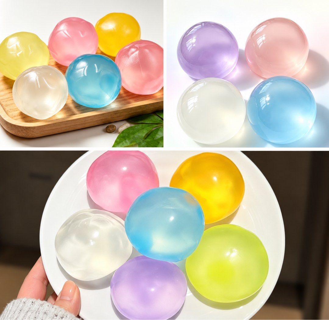 Squishy Ball Maltosed (Category: Kids Toys) located in Paranaque City. Submitted by ruffsnowkisshop (Listing ID 1470678700, Image 3). Description: Brand New Coconut Oil Squishy Rebound 99 each 930 10pcs Assorted Color: Blue, Yellow, Pink, Purple, Orange Loc: Naic/Trece Cavite.