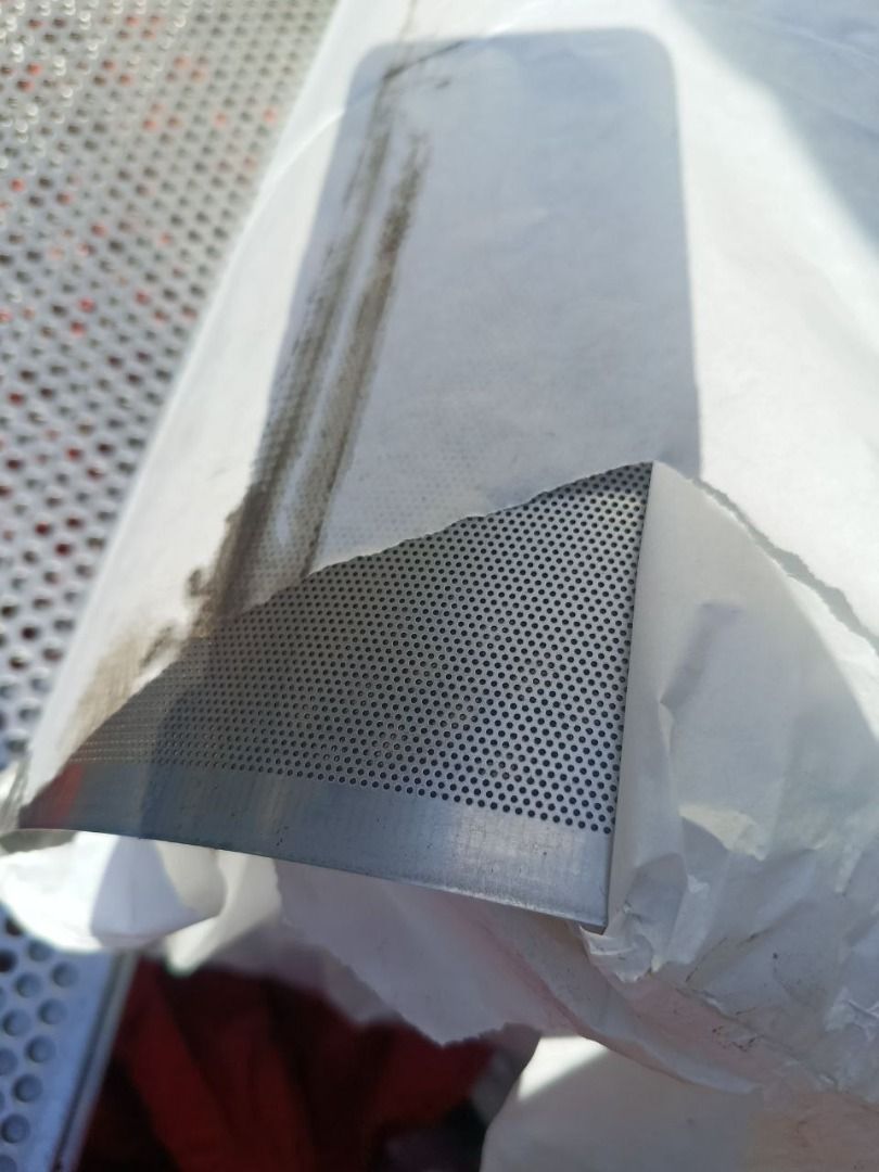 SS Imported Perforated Sheet Hole: 0.8mm x g25 Width: 4ft (Category: Everything Else Others) located in Manila. Submitted by joeyroque09 (Listing ID 1470567759, Image 2). Description: SS Imported Perforated Sheet Hole: 0.8mm x g25 Width: 4ft .