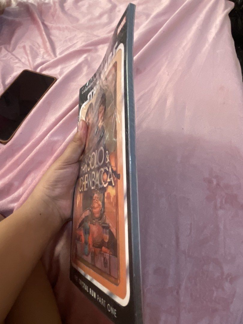Marvel Star Wars Han Solo & Chewbacca The Crystal Run (Category: Comics & Manga) located in San Fabian. Submitted by chloejeanyzarate (Listing ID 1470615488, Image 2). Description: - Title: Star Wars: Han Solo and Chewbacca The Crystal Run Part One - Format: Graphic Novel / Trade Paperback - Publisher: Marvel - Creators: Marc Guggenheim (Writer), David Messina (Artist), Alex Sinclair (Colorist) - Condition: Brand new, still sealed in original pla