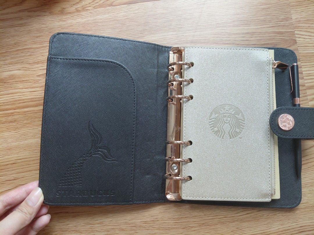 Starbucks Planner 2023 (Category: Stationery & School Supplies) located in Quezon City. Submitted by prelovedbythea19 (Listing ID 1470632527, Image 2). Description: No box. Planner lang po. Refilled the paper with kraft paper. Minimal ink sa pen. Pick up: Soho Central, Mandaluyong Meet up: Greenfield, Shangri la, SM Megamall Lalamove or grab: c/o buyer MOP: BPI QR or cash on pick up.