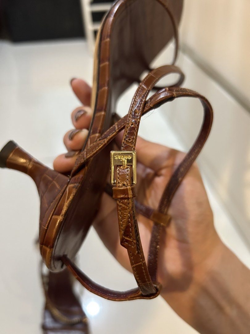 Staud Gita Sandals EU 39 (Category: Heels) located in Makati City. Submitted by miss.manolos.closet (Listing ID 1470565428, Image 3). Description: Runs big, fits my malapad na 25.5cm feet.