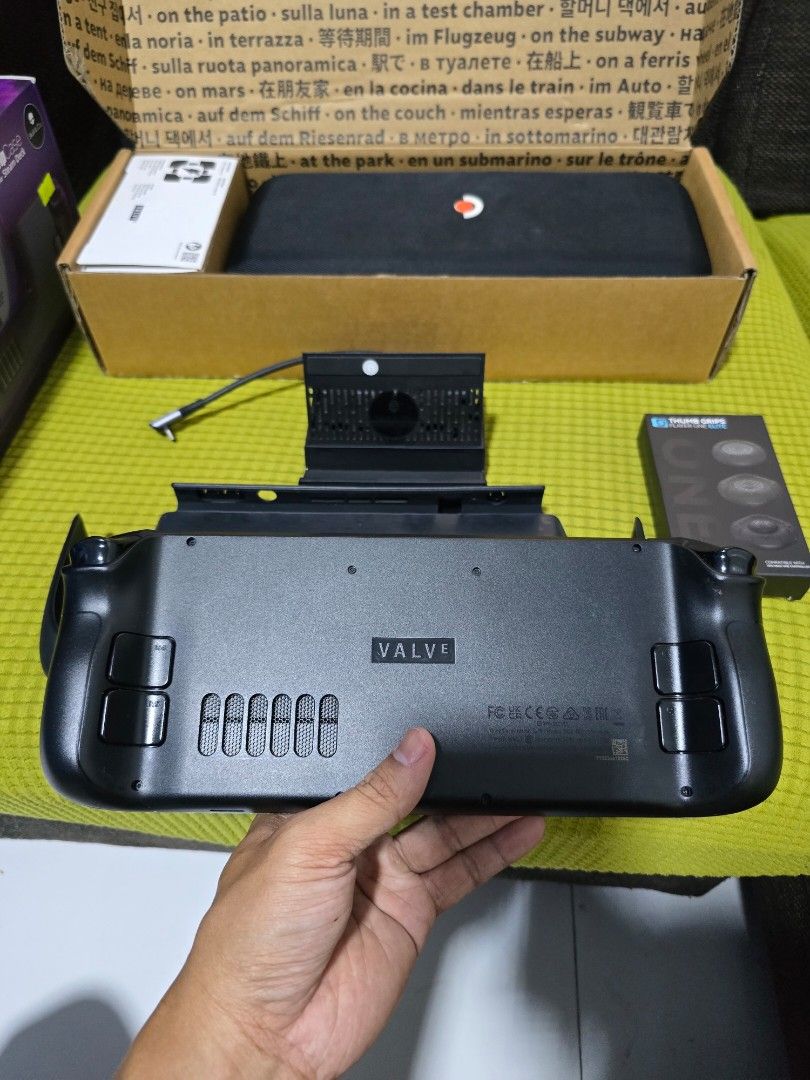 Steamdeck oled 1TB variant anti glare (Category: Others) located in Caloocan City. Submitted by jesonvillegas (Listing ID 1470660866, Image 2). Description: 🔥 FOR SALE — STEAM DECK OLED 1TB ANTI GLARE VARIANT 🔥 ━━━━━━━━━━━━━━━━━━━━ 💰 PRICE: 🔥 ₱36,995 FIXED PRICE ━━━━━━━━━━━━━━━━━━━━ 📦 INCLUSIONS: Charger Case pouch box Dock ━━━━━━━━━━━━━━━━━━━━ ✨ CONDITION: ✅ No issue ✅ Good as new ✅ Ready to use ✅ Plug & Play ━━━━━━━━━━━━━━━━━━━━ 🔄 OPEN FO