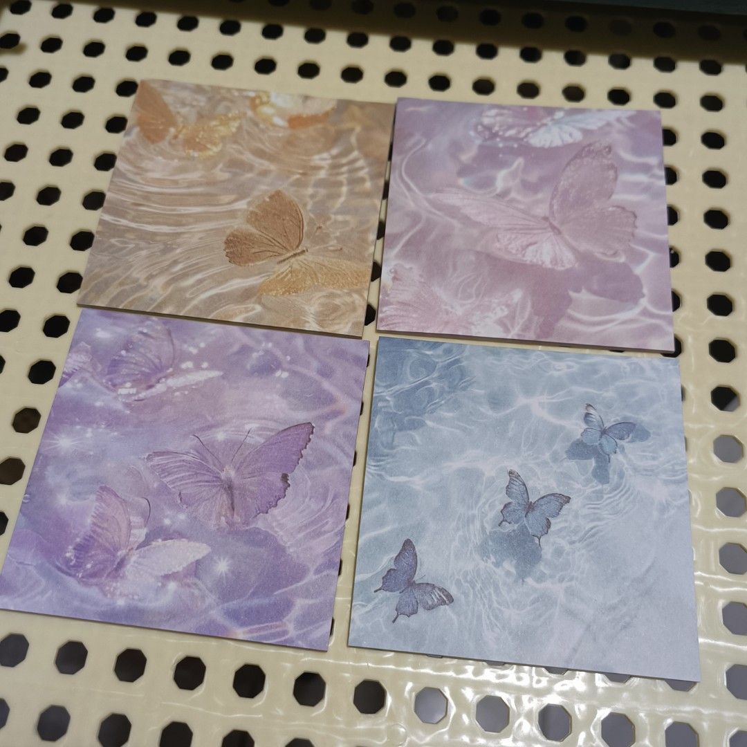 Sticky Notes Notepad (Sold per set of 4) (Category: Other Stationery & Craft) located in Cainta. Submitted by stationerydestash (Listing ID 1470652935, Image 3). Description: ₱10 per set of 4 20 sheets per pad Loc Cainta Rizal.